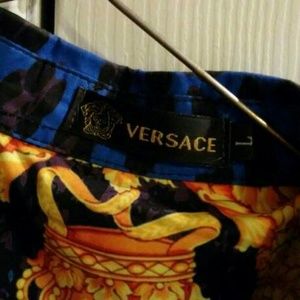 Versace Short Sleeve button down